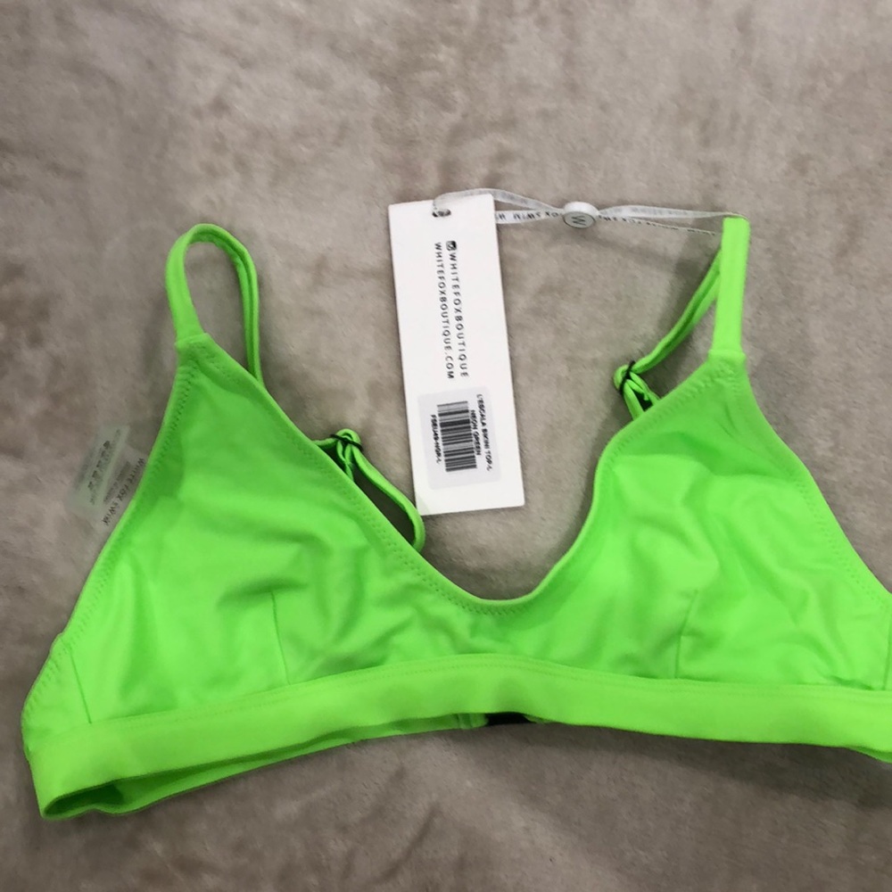 White Fox bikini top